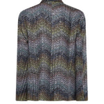 Blazer monopetto in viscosa lamé con paillettes DS26SF06 BC0065SMSNS MISSONI 