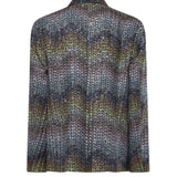 Blazer monopetto in viscosa lamé con paillettes DS26SF06 BC0065SMSNS MISSONI 