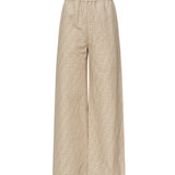 Pantaloni in chambray FF jacquard<BR/> FLP869 ASMFF1SAZ FENDI 