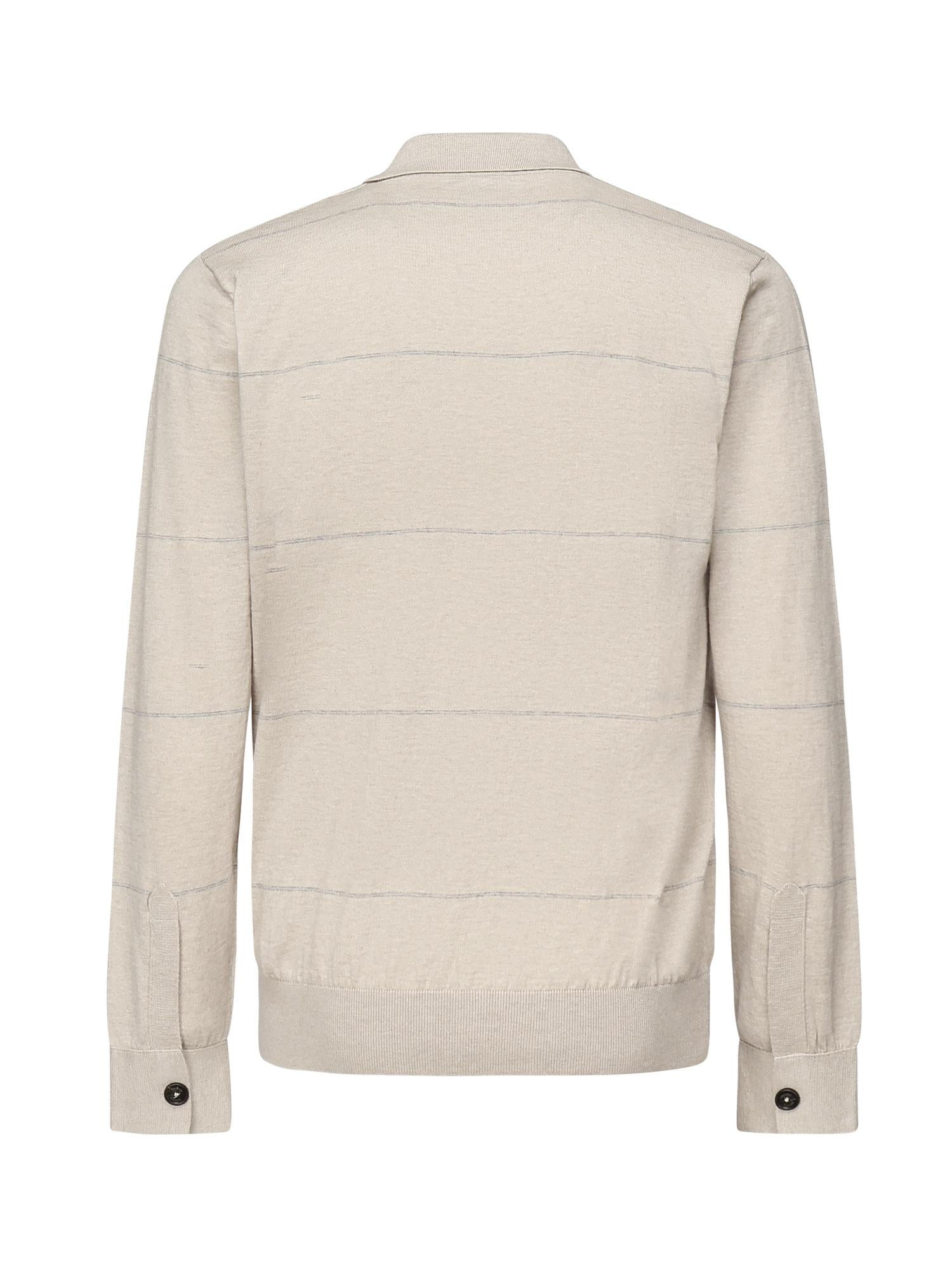 Polo maniche lunghe a righe L76POLL12MAG0L031 02-13 ELEVENTY 