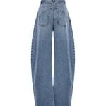 Jeans Round in denim AA9P0176D015C A21 ALAIA 