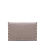 Pouch Rockstud in vitello granato 8W2P0P56 VSHP45 VALENTINO GARAVANI 