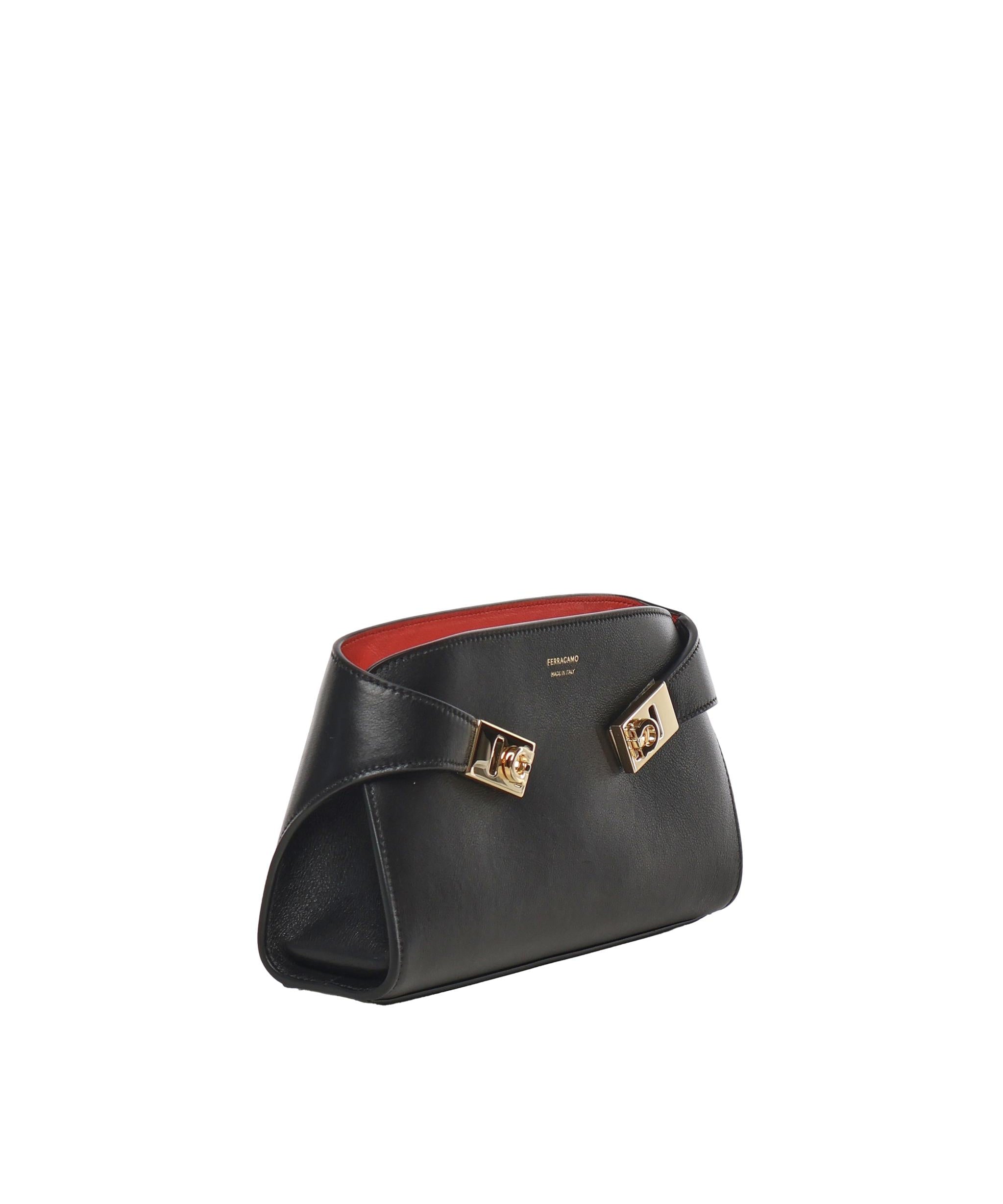 Mini borsa a tracolla Hug 218964 774628005 FERRAGAMO 
