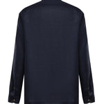 Camicia Rits in lino RITS BLU GALIANO 
