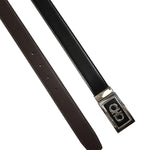 Cintura reversibile Gancini in pelle di vitello 670421 780463001 FERRAGAMO 