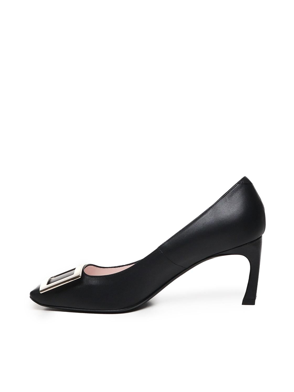 Décolletés Trompette in pelle<BR/> RVW40015280NK0 B999 ROGER VIVIER 