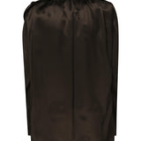 Blusa classica in seta con applicazione 1404250000 BROWN MAGDA BUTRYM 