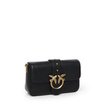 Borsa a spalla piccola Mini Love Bag Slouchy in pelle 105824 A0QOZ99Q PINKO 