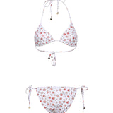Bikini a triangolo stampa roselline O8A02J ON0D1HA5XJ DOLCE & GABBANA 