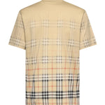 T-shirt in cotone Check sfumato 8119022 B9368 BURBERRY 