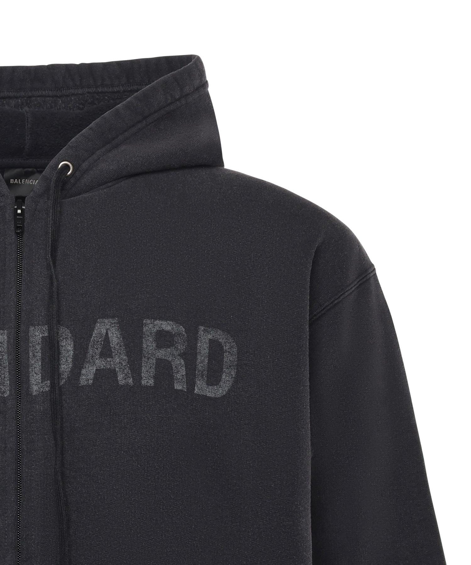 Hoodie con zip Standard in pile dry 850338 TTVC81041 BALENCIAGA 