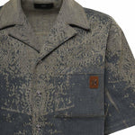 Camicia Bandana in denim AMTOSH1023 767 AMIRI 