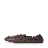 Mocassini Ruches in nappa 5D341E EFXF0NBL MIU MIU 