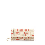 Portafoglio continental con catena FF<BR/> 8M0365 AV1YF1SY7 FENDI 