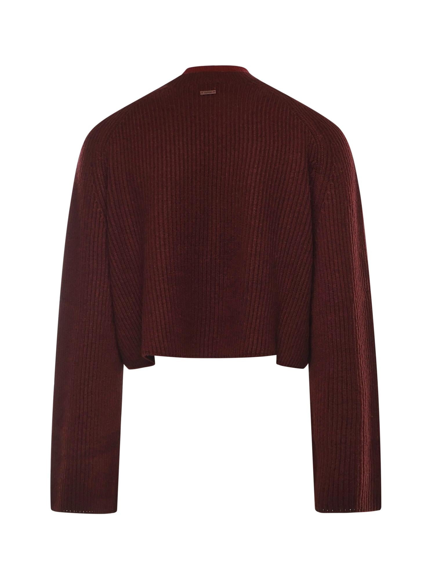 Maglia cropped in lana e cashmere 2521366172600 021 MAX MARA 