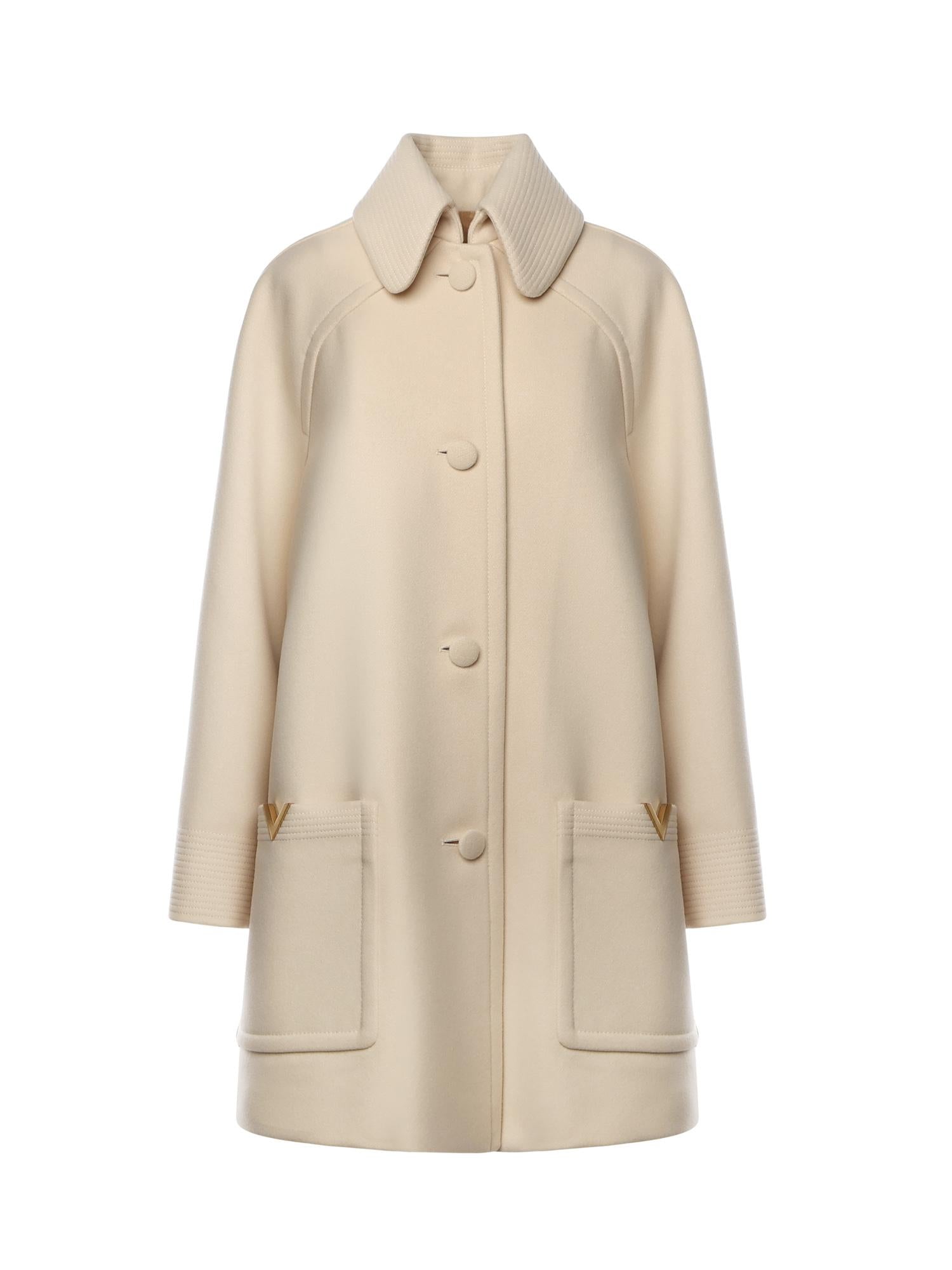 Caban in Wool Drap 7B0CA3Z7 9UKET5 VALENTINO GARAVANI 