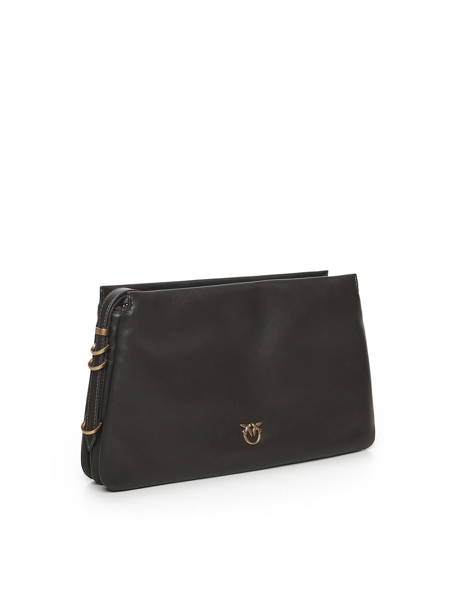 Borsa One, Two, Three Bag in pelle 105161 A0QOK35Q PINKO 