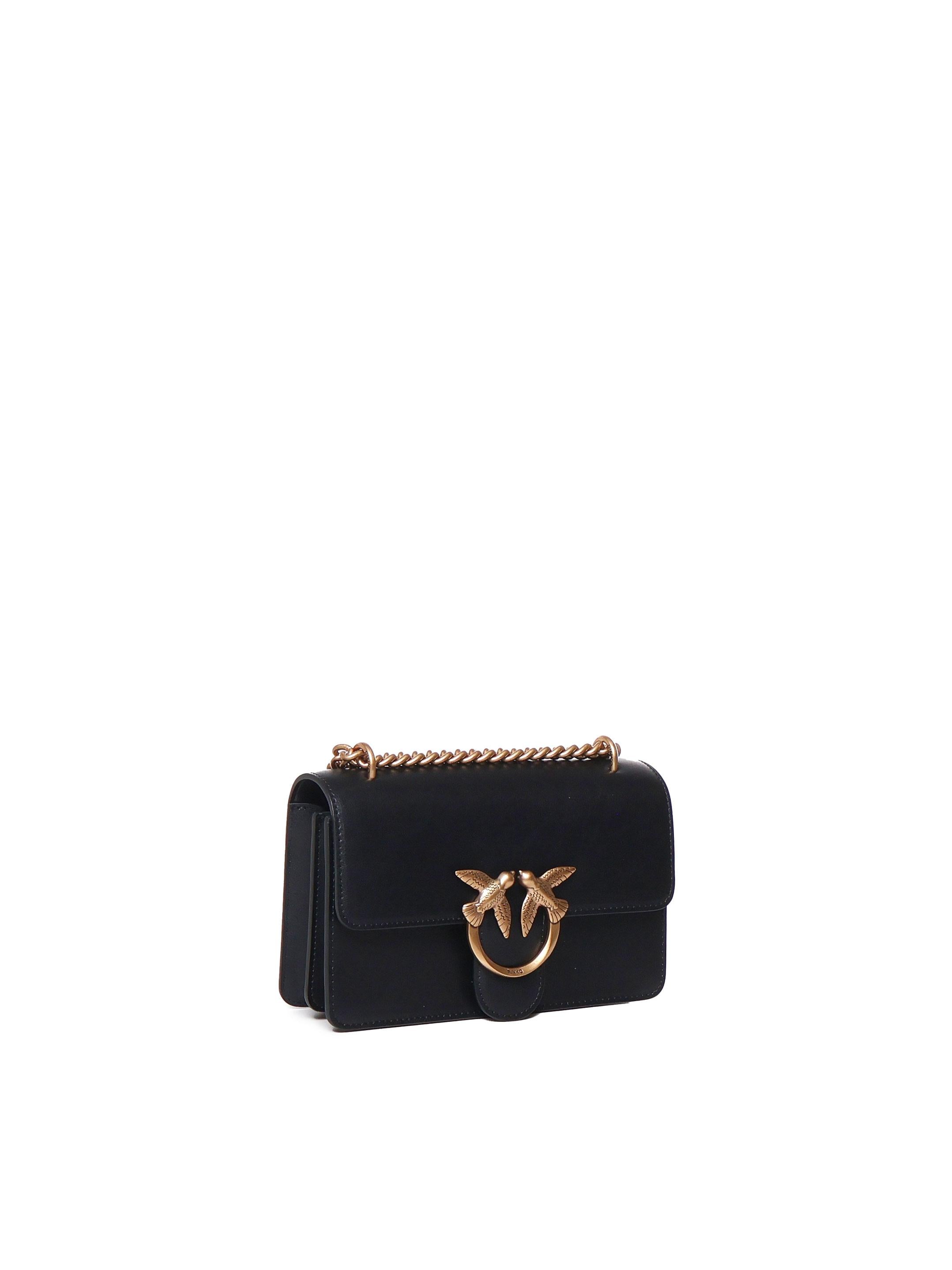 Borsa a tracolla piccola Love Bag Puff 100074 A0F1Z99Q PINKO 