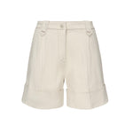 Shorts in cotone con risvolto<BR/> NTW8350480LVTY B011 FAY 