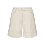 Shorts in cotone con risvolto<BR/> NTW8350480LVTY B011 FAY 