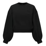 Felpa cropped con logo 105510 A2RBZ99 PINKO 