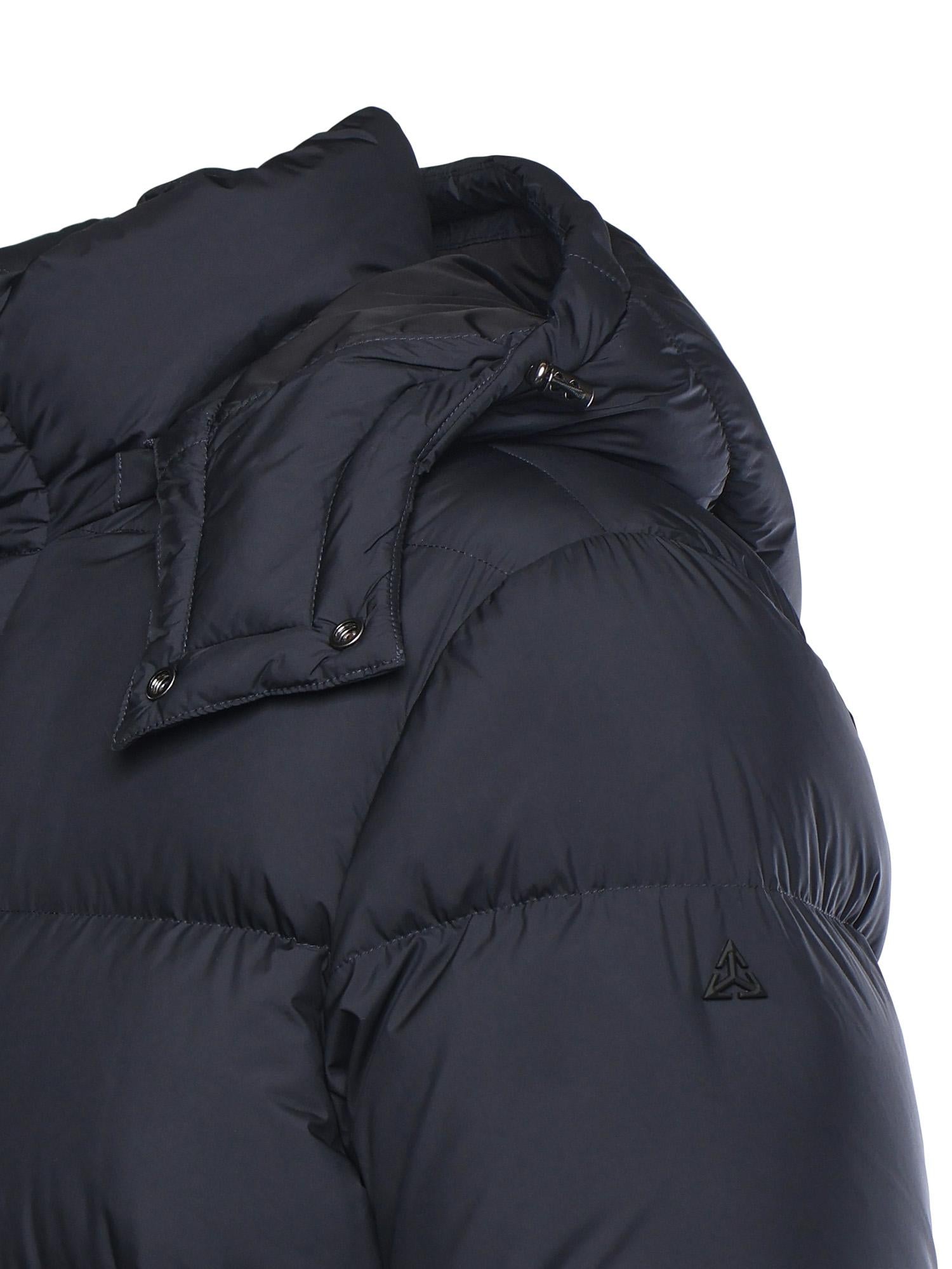 Piumino con logo HE9440025 BLUE HESKIMO 