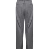 Pantaloni in misto lana con pinces PT005V2 GRY BONSAI 