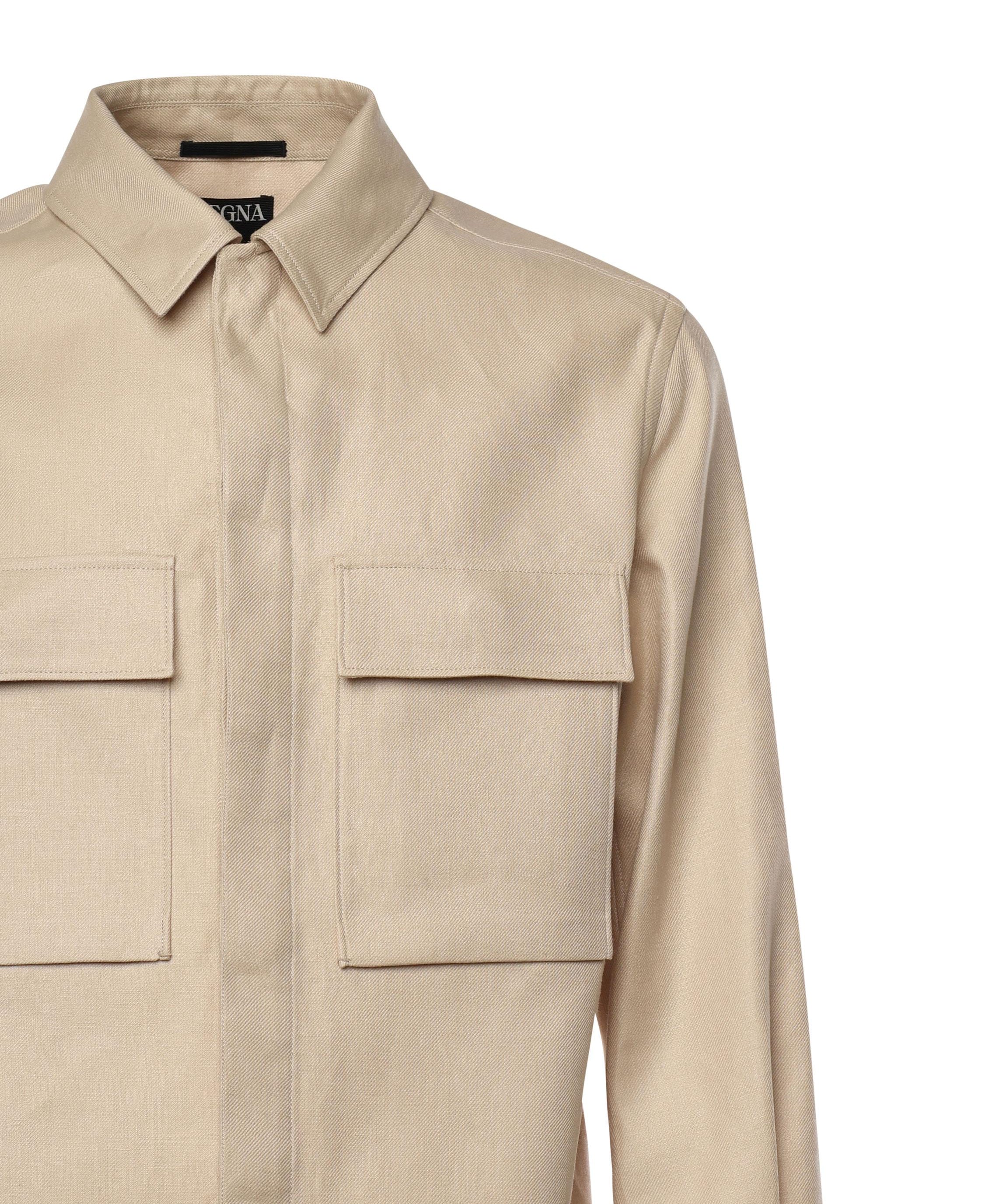 Camicia con tasche UFV60A9 SOT10BN03262 ZEGNA 