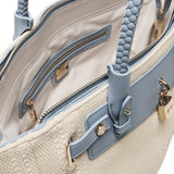 Borsa a spalla Rebecca 73BS8VY01 REBECCAOFF WHITE/AZZURRO V° 73 
