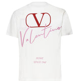 T-shirt in cotone con logo 5V0MG13A AE60BO VALENTINO GARAVANI 