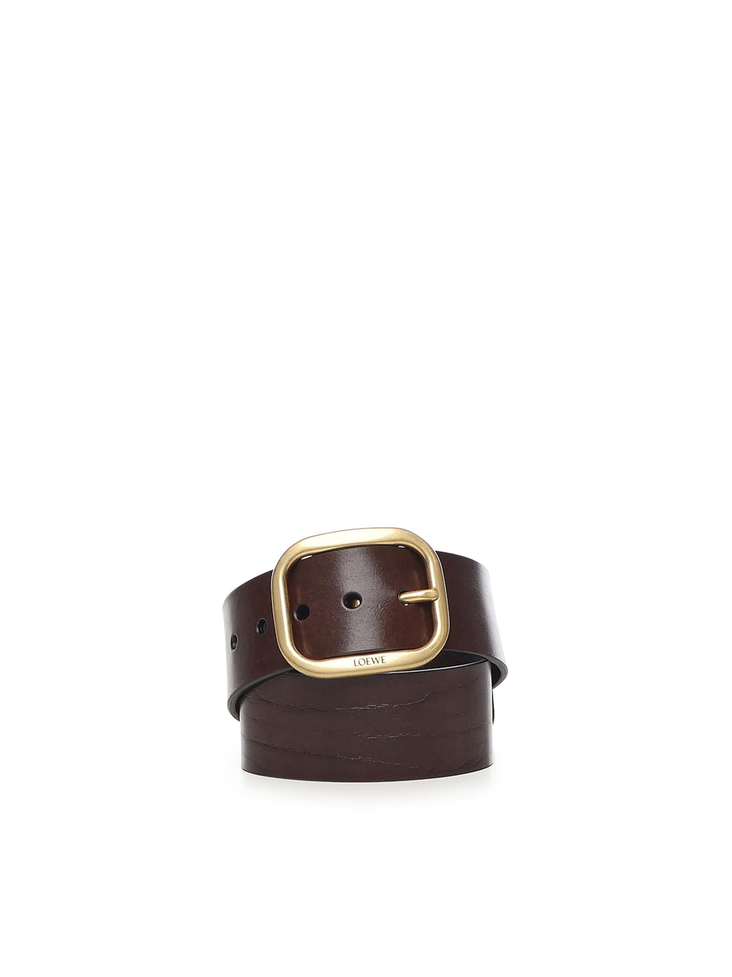 Cintura morbida arrotondata in pelle E619244XAI 3110 LOEWE 