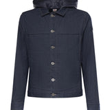 Giacca in denim con cappuccio removibile 1853 1FQ68 COLMAR ORIGINALS 