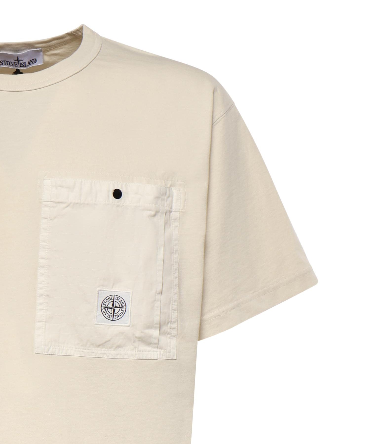 T-shirt con tasca sul petto in jersey di cotone L1S152100004 S0115V0093 STONE ISLAND 