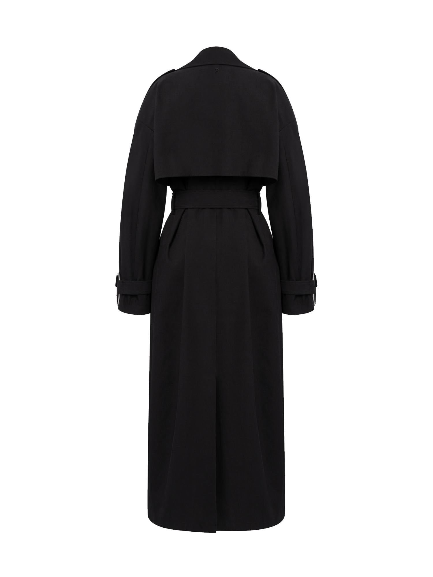 Trenchcoat in canvas DJ855 CF0204D999 DONDUP 