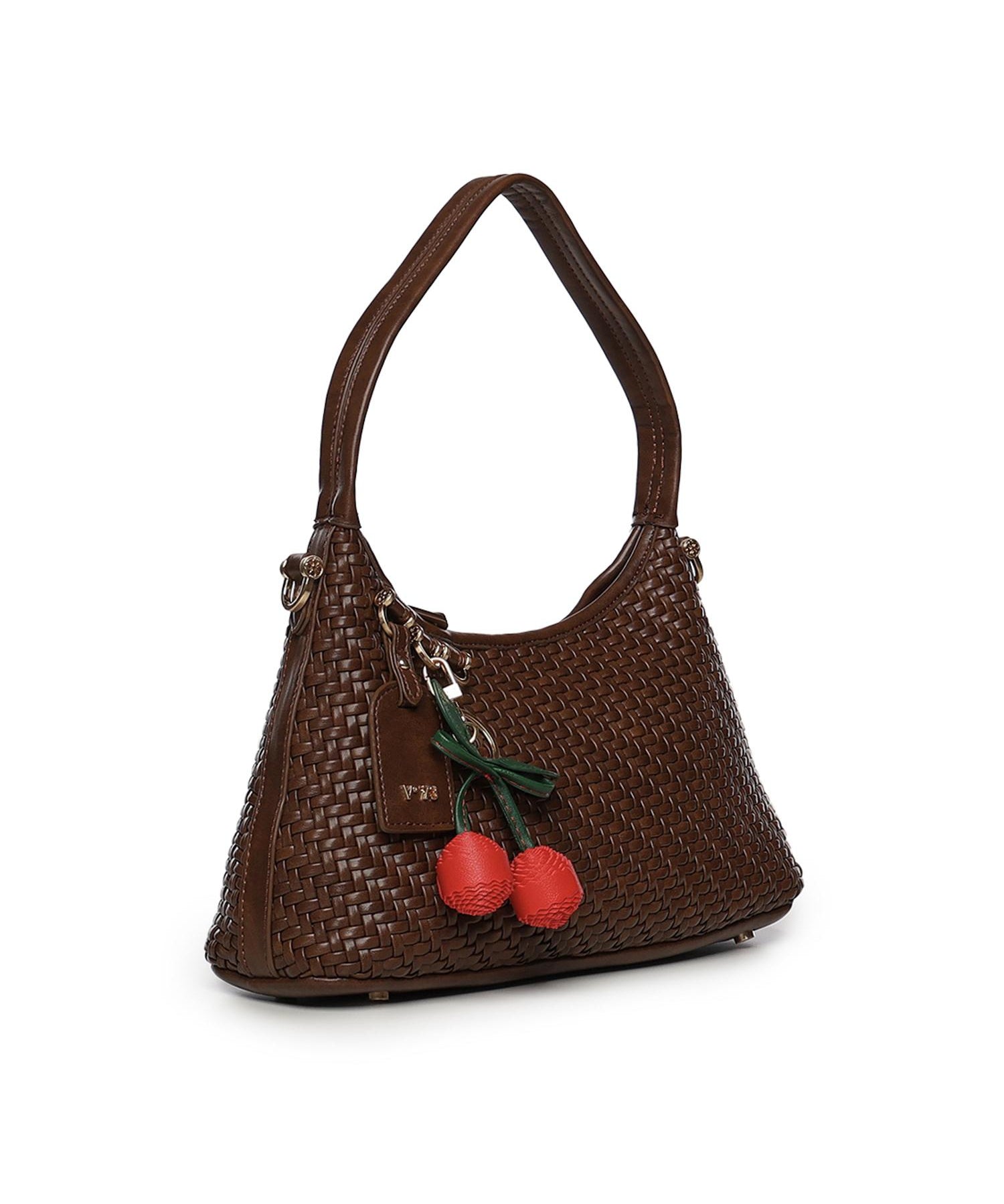 Borsa a spalla Zelda in pelle 73BS9O603 ZELDAMORO V° 73 