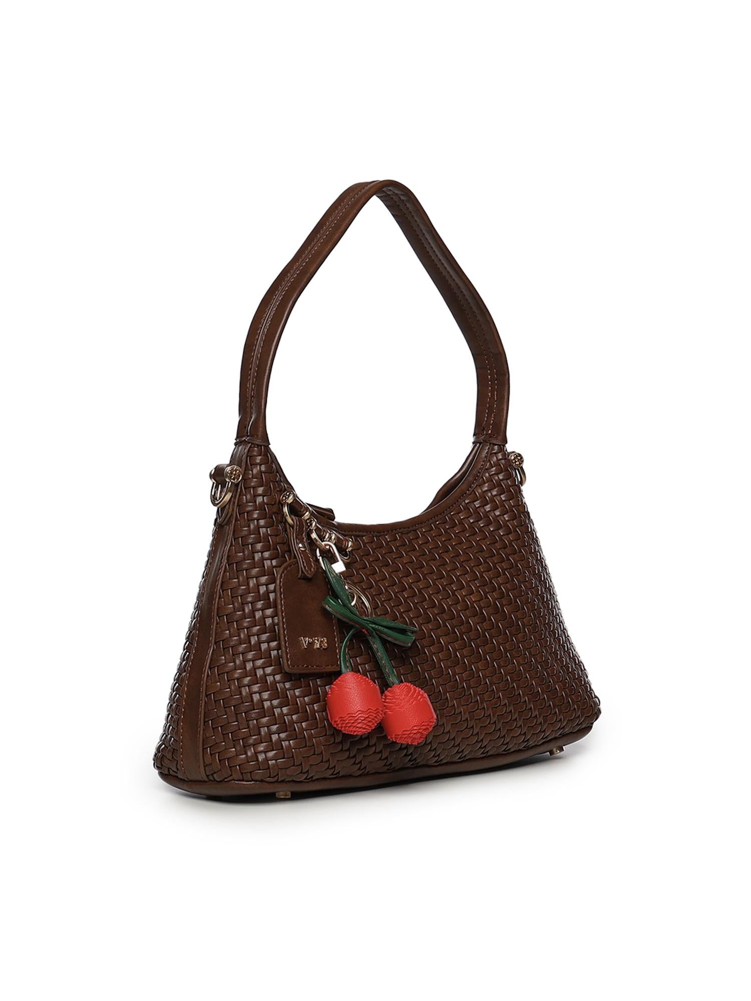 Borsa a spalla Zelda in pelle 73BS9O603 ZELDAMORO V° 73 