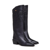 Stivali camperos Sienna SIENNA NAPPA LEATHERVEGGY BLACK MAISON SKORPIOS 