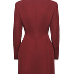 Abito blazer Tilde T180105A TNP0B8BURGUNDY THE ANDAMANE 