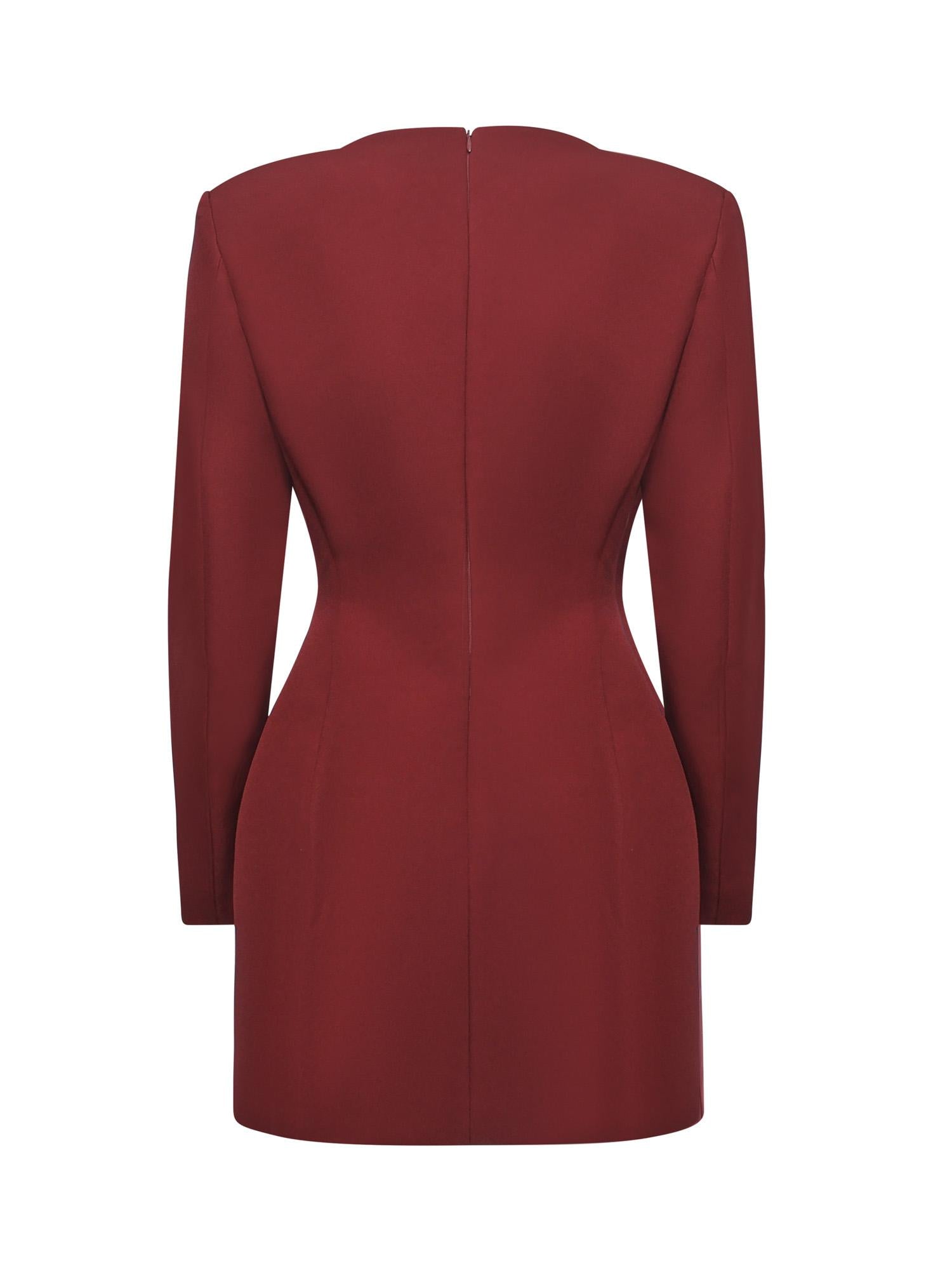 Abito blazer Tilde T180105A TNP0B8BURGUNDY THE ANDAMANE 