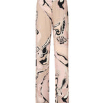 Pantaloni in jersey con stampa orchidee 5HJT31 5H737023 PUCCI 