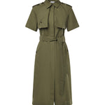 Abito trench in popeline di cotone 8117709 C1424 BURBERRY 