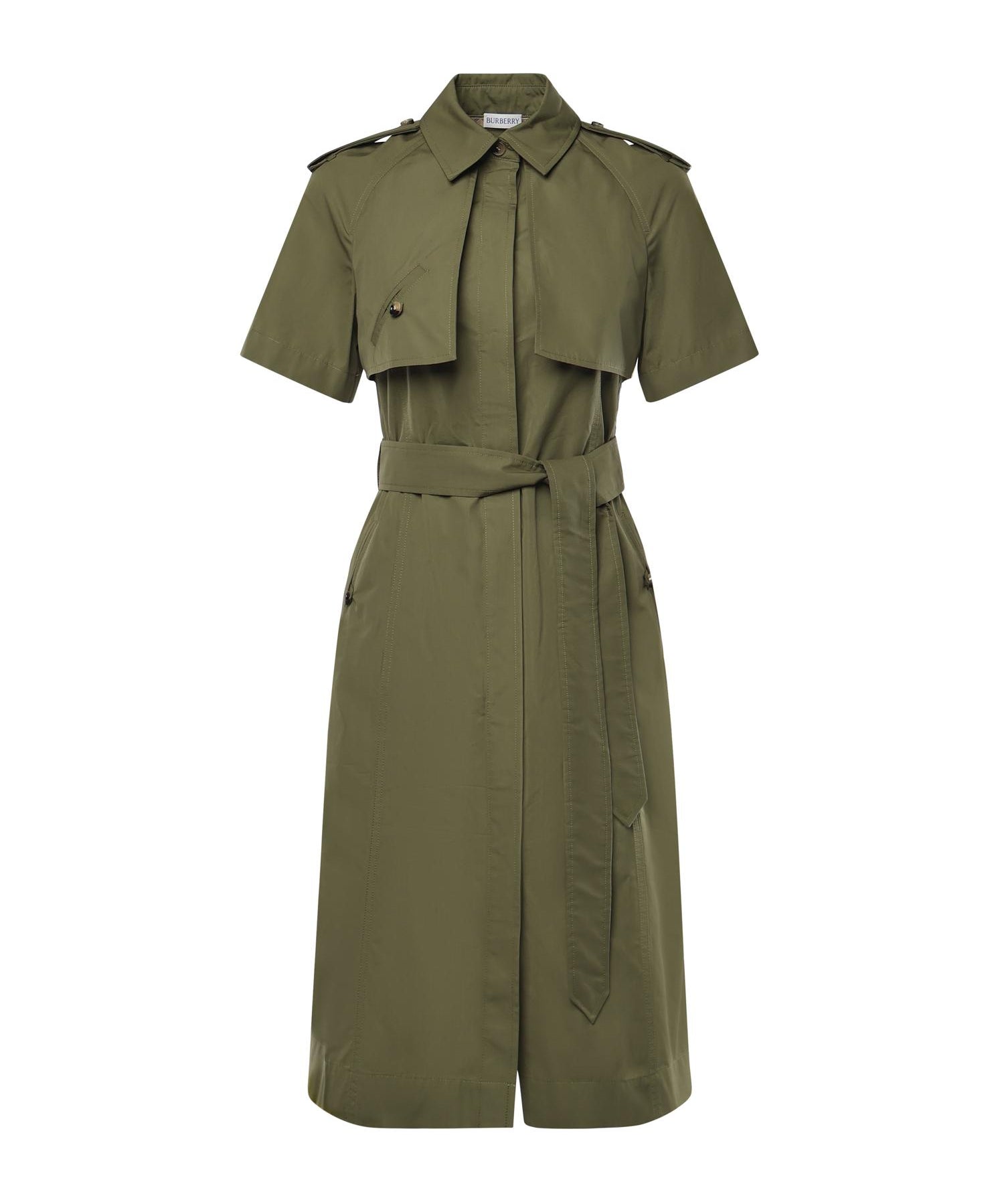 Abito trench in popeline di cotone 8117709 C1424 BURBERRY 