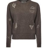 Maglione con logo LUOI008 02141I MC2 SAINT BARTH 