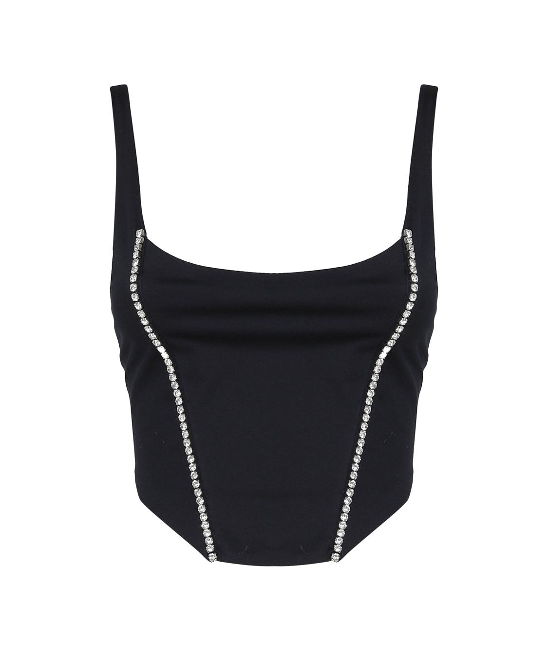 Top Corset con scollo tondo CORSET -BLUE THE ARCHIVIA 