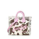 Borsa Vanity mini in canvas con stampa VAMI001 00327L MC2 SAINT BARTH 