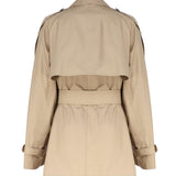 Trench in cotone corto<BR/><BR/> 8089783 .A3743 BURBERRY 