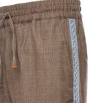 Pantalone "Le Pantalon Chevron" in lana IBP191WV009 BN Drôle de Monsieur 