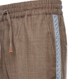 Pantalone "Le Pantalon Chevron" in lana IBP191WV009 BN Drôle de Monsieur 