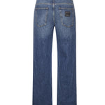 Jeans con patch logo GP0Q8D G8NZ9S9001 DOLCE & GABBANA 