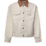 Giubbotto di jeans con colletto a contrasto '90 LV04RG906G X89 CALVIN KLEIN 